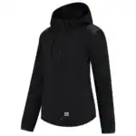Softshell met Kap Luxe Redefined Dames Zwart