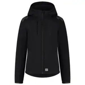 Softshell met Kap Luxe Redefined Dames Zwart