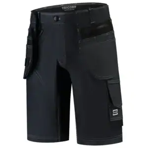 Stretch Jeans Short Redefined met Holsterzakken Ink