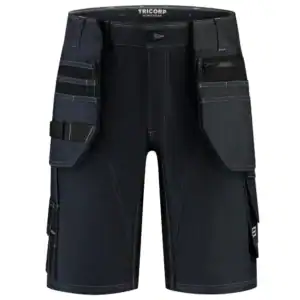 Stretch Jeans Short Redefined met Holsterzakken Ink