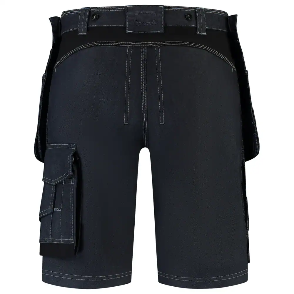 Stretch Jeans Short Redefined met Holsterzakken Ink