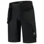 Stretch Jeans Short Redefined met Holsterzakken Zwart