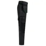 Stretch Jeans Werkbroek Redefined met Holsterzakken Zwart