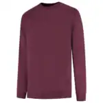 Sweater met Ronde Hals Redefined Bordeaux