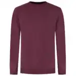 Sweater met Ronde Hals Redefined Bordeaux