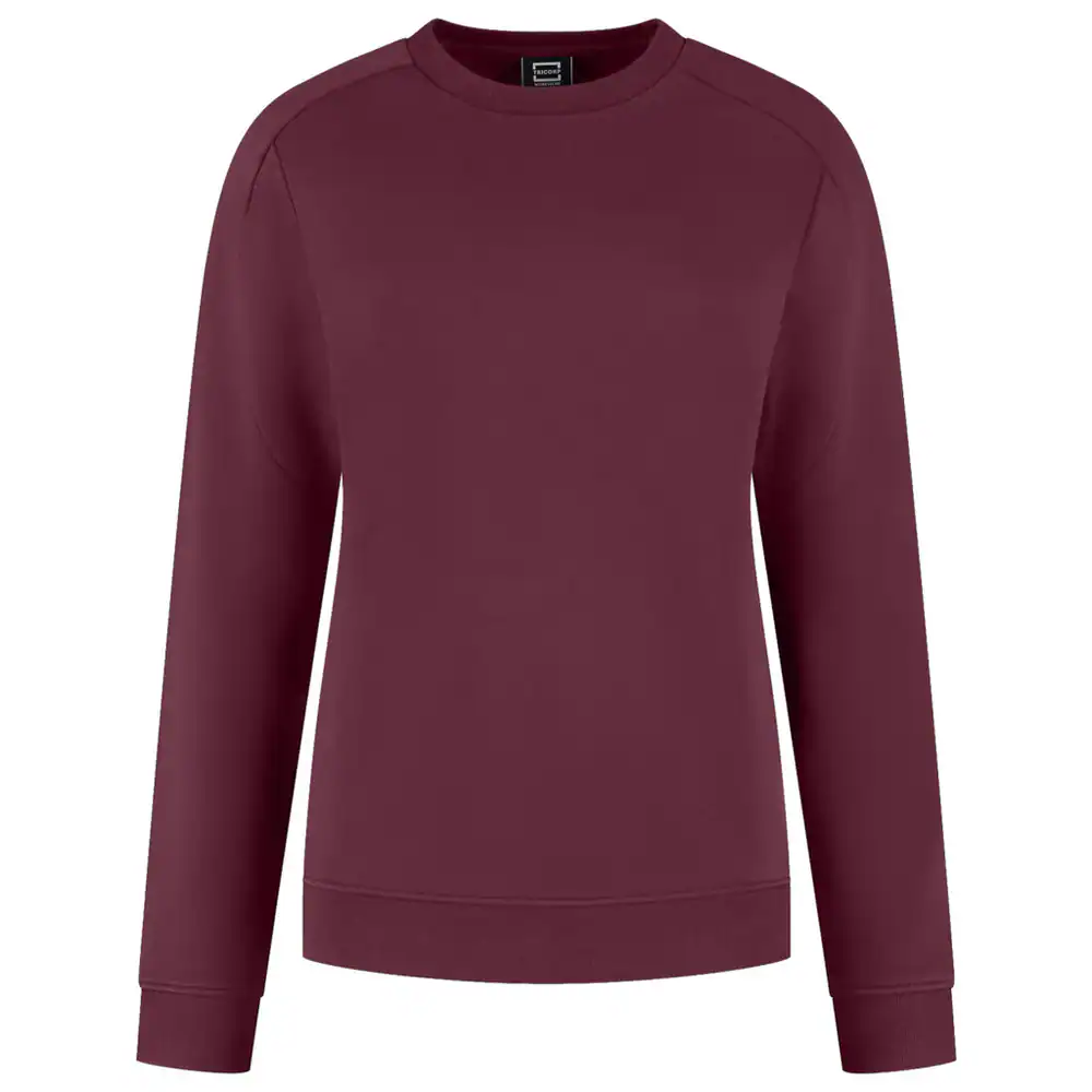 Sweater met Ronde Hals Redefined Dames Bordeaux