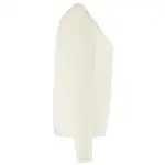 Sweater met Ronde Hals Redefined Dames Off-White