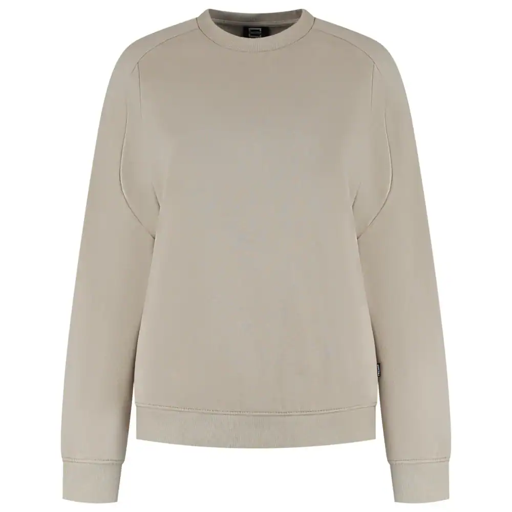 Sweater met Ronde Hals Redefined Dames Sand