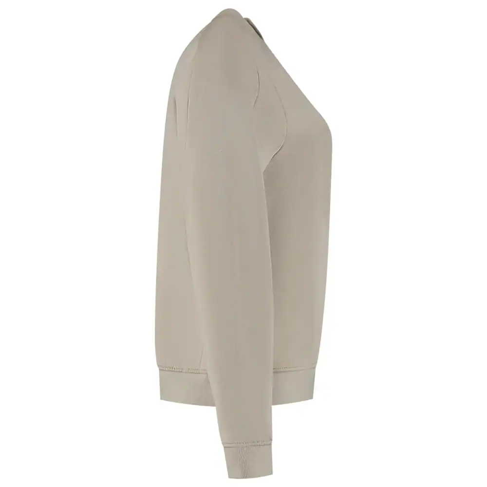 Sweater met Ronde Hals Redefined Dames Sand