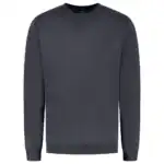 Sweater met Ronde Hals Redefined Industrieel Wasbaar Antraciet