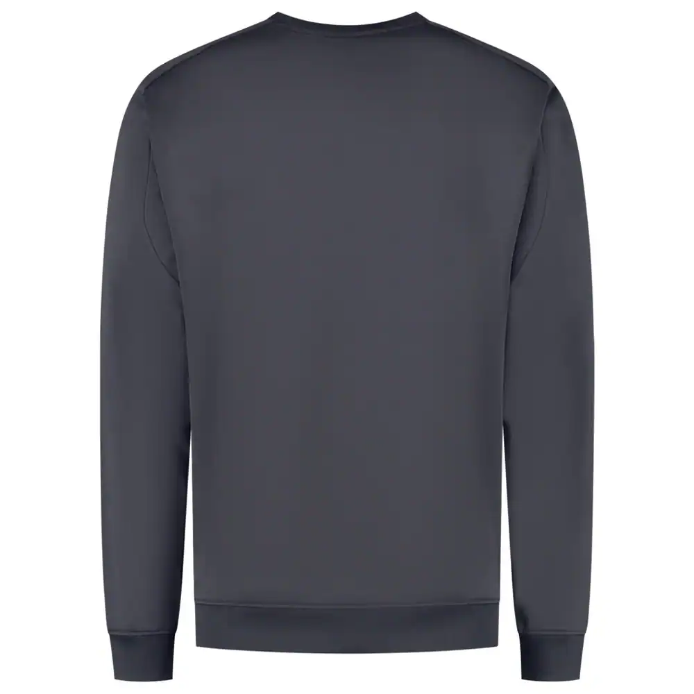 Sweater met Ronde Hals Redefined Industrieel Wasbaar Antraciet