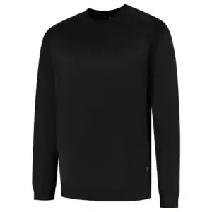 Sweater met Ronde Hals Redefined Industrieel Wasbaar Zwart
