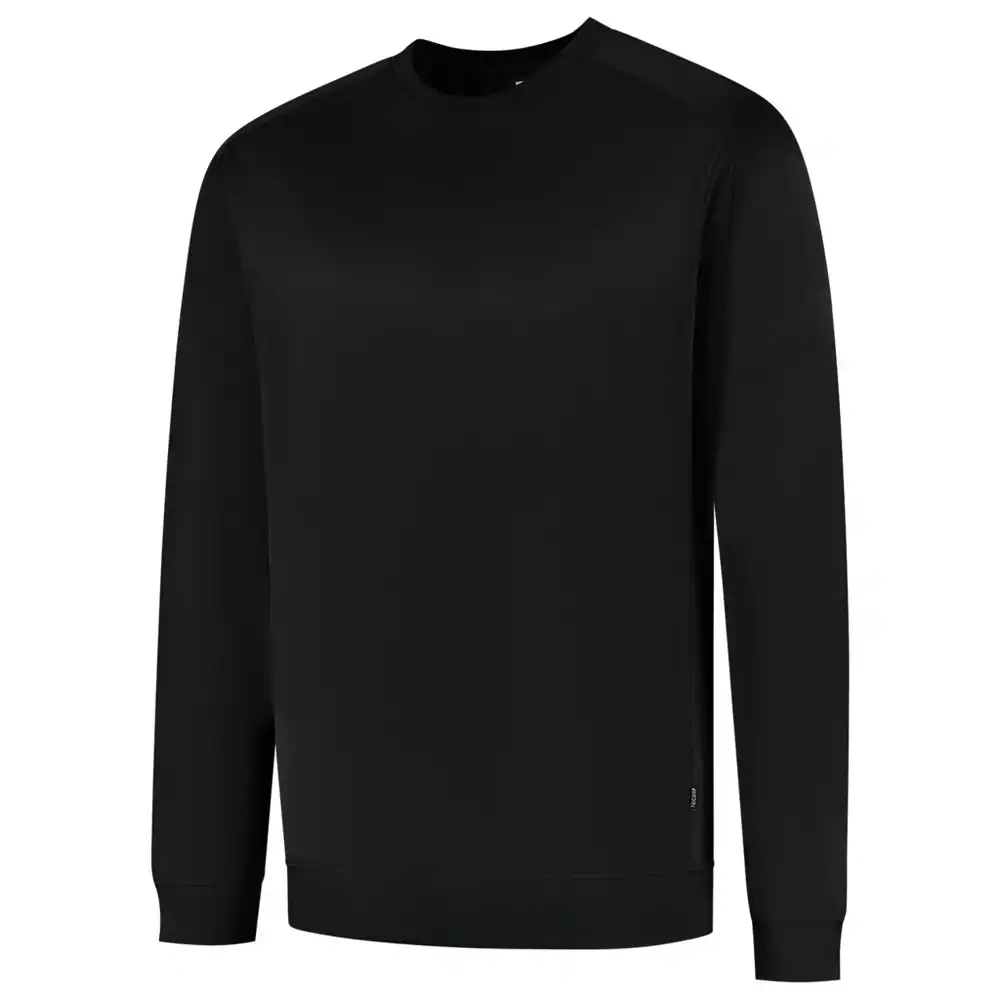 Sweater met Ronde Hals Redefined Industrieel Wasbaar Zwart