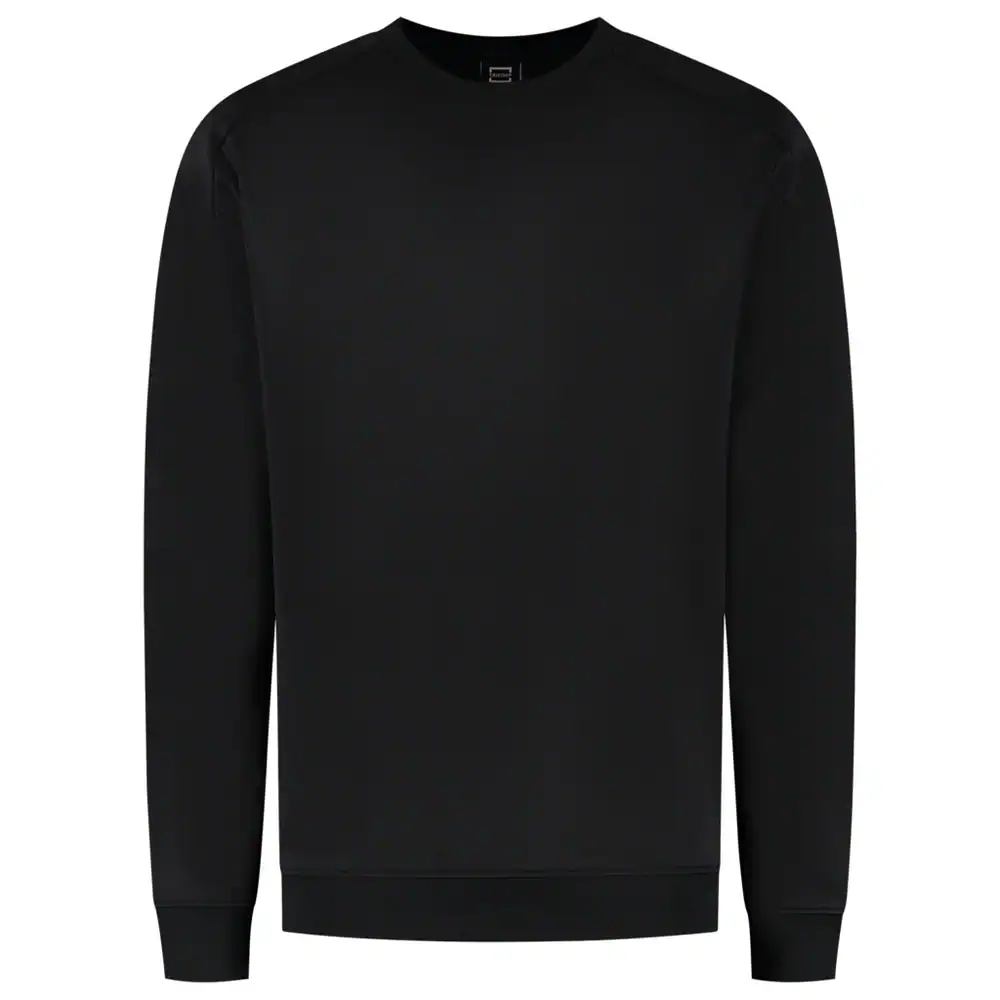 Sweater met Ronde Hals Redefined Industrieel Wasbaar Zwart