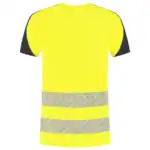 T-Shirt High-Vis Redefined Industrieel Wasbaar Fluo Geel/Ink