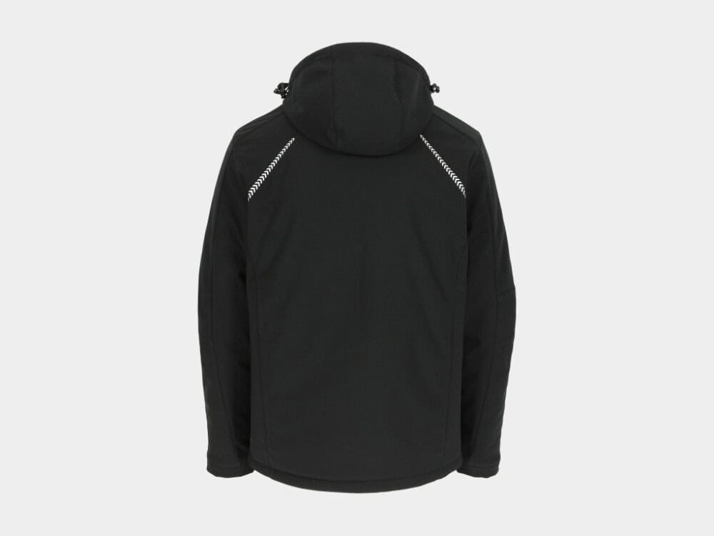 Taris Gevoerde Softshell Jas Zwart