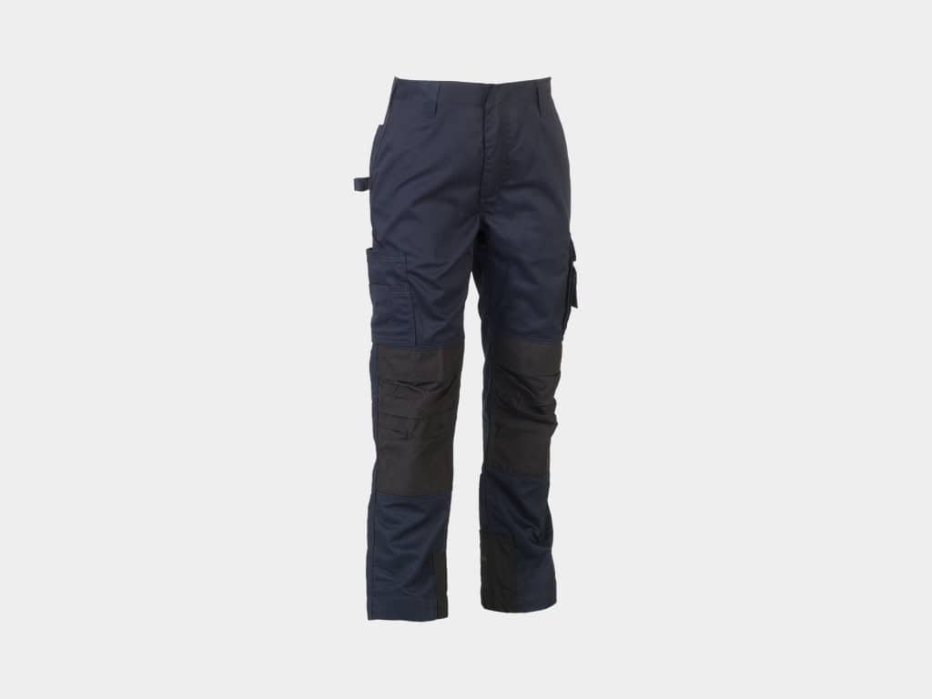 Titan Werkbroek met Kniezakken Marine/Zwart
