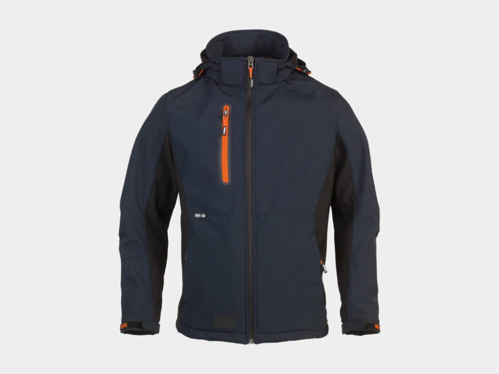 Trystan Softshell Jas Marine/Zwart