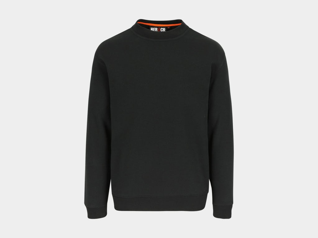 Vidar Sweater Ronde Nek Zwart