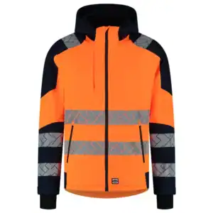 Winterjas Ripstop High-Vis Redefined Fluo-Oranje/Ink