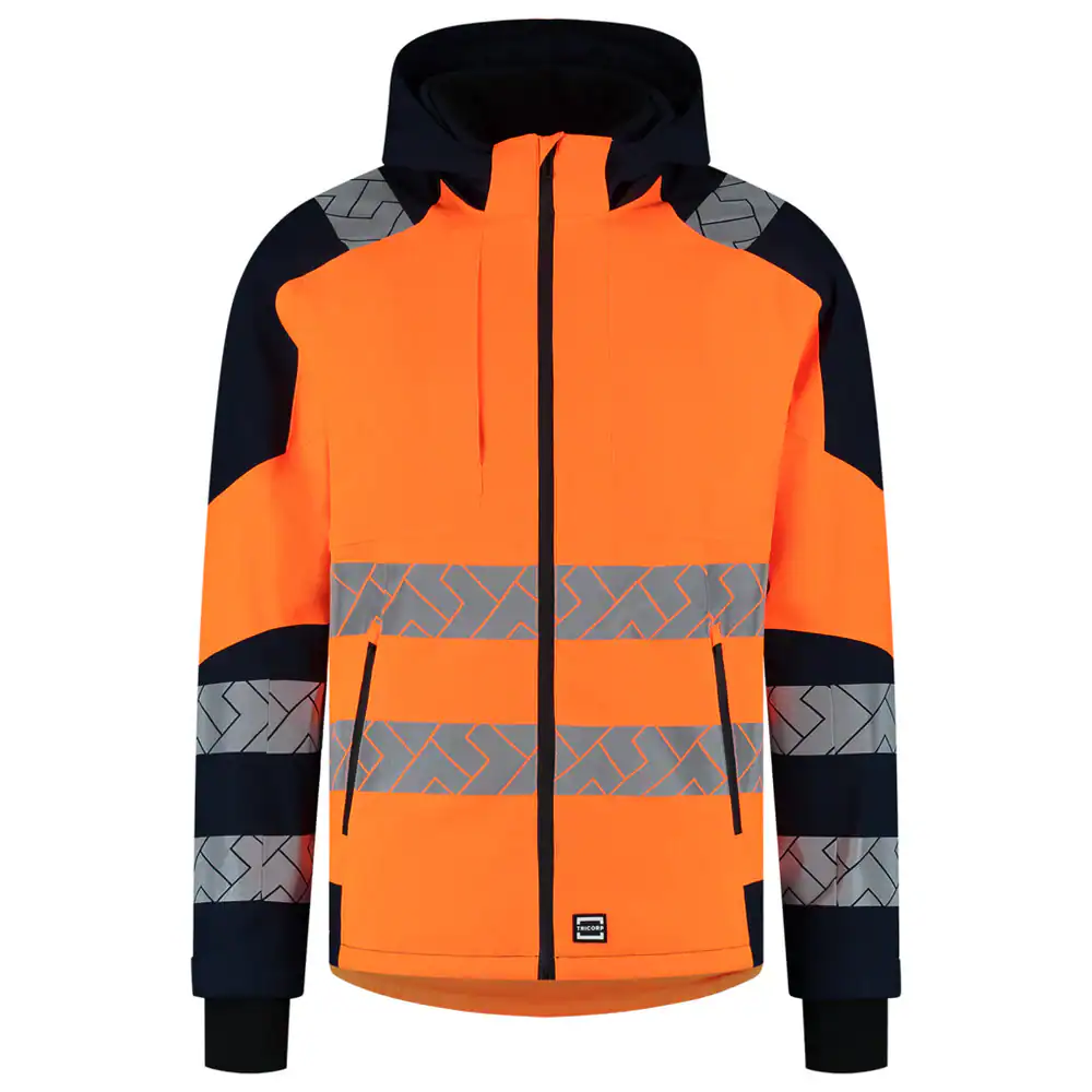 Winterjas Ripstop High-Vis Redefined Fluo-Oranje/Ink