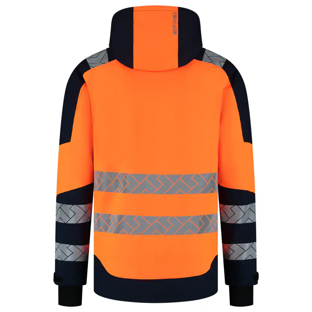 Winterjas Ripstop High-Vis Redefined Fluo-Oranje/Ink