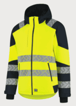 Winterjas Ripstop High Vis Redefined Fluogeel/Ink