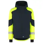 Winterjas Ripstop Reflective Redefined Ink/Fluo-Geel