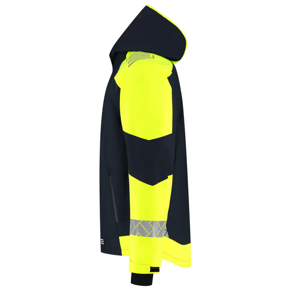 Winterjas Ripstop Reflective Redefined Ink/Fluo-Geel