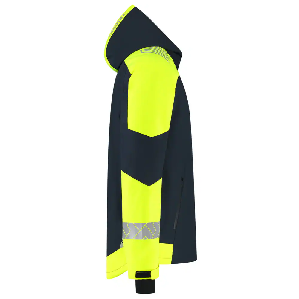 Winterjas Ripstop Reflective Redefined Ink/Fluo-Geel