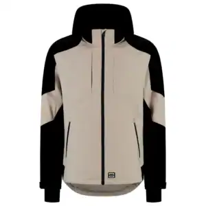 Winterjas met Ripstop Redefined Sand/Zwart