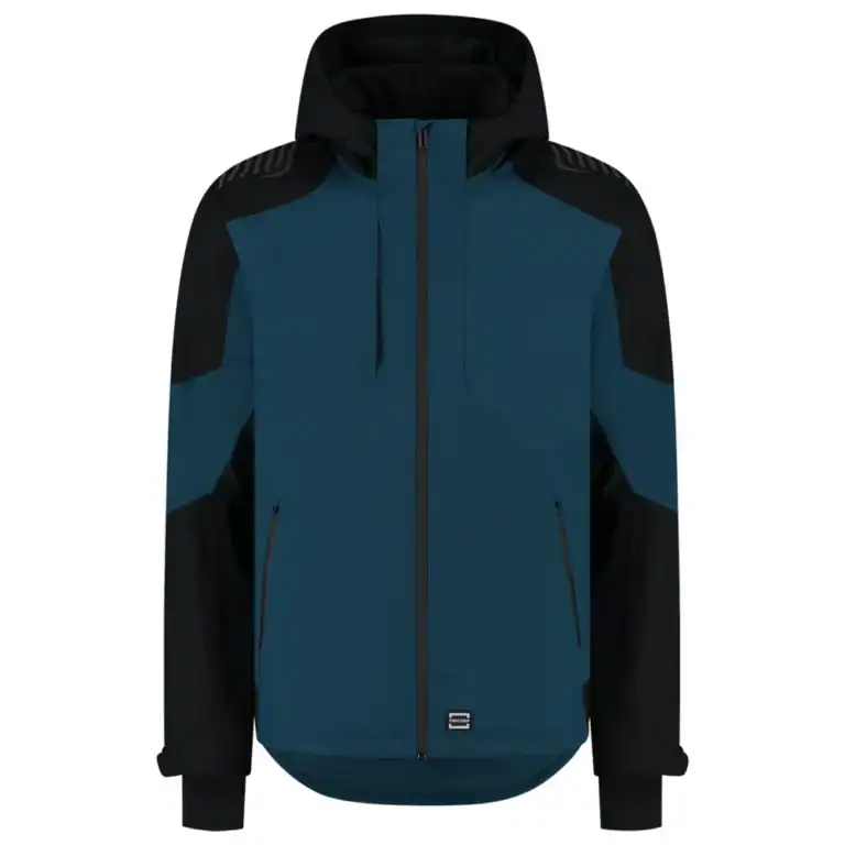 Winterjas met Ripstop Redefined Teal/Zwart