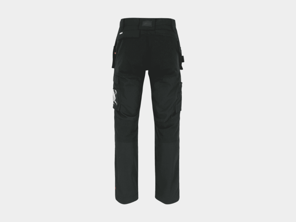Spector Stretch Werkbroek met Holsterzakken Zwart