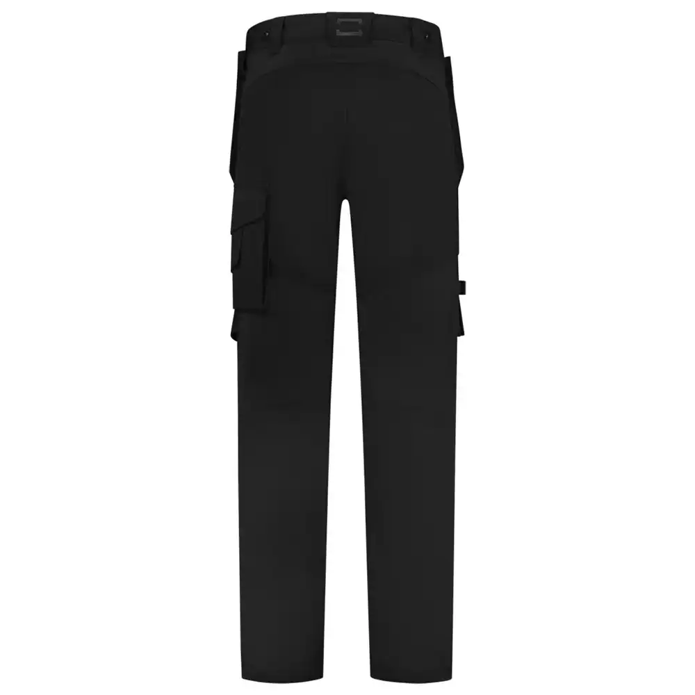 Stretch Werkbroek Redefined met Holsterzakken Zwart