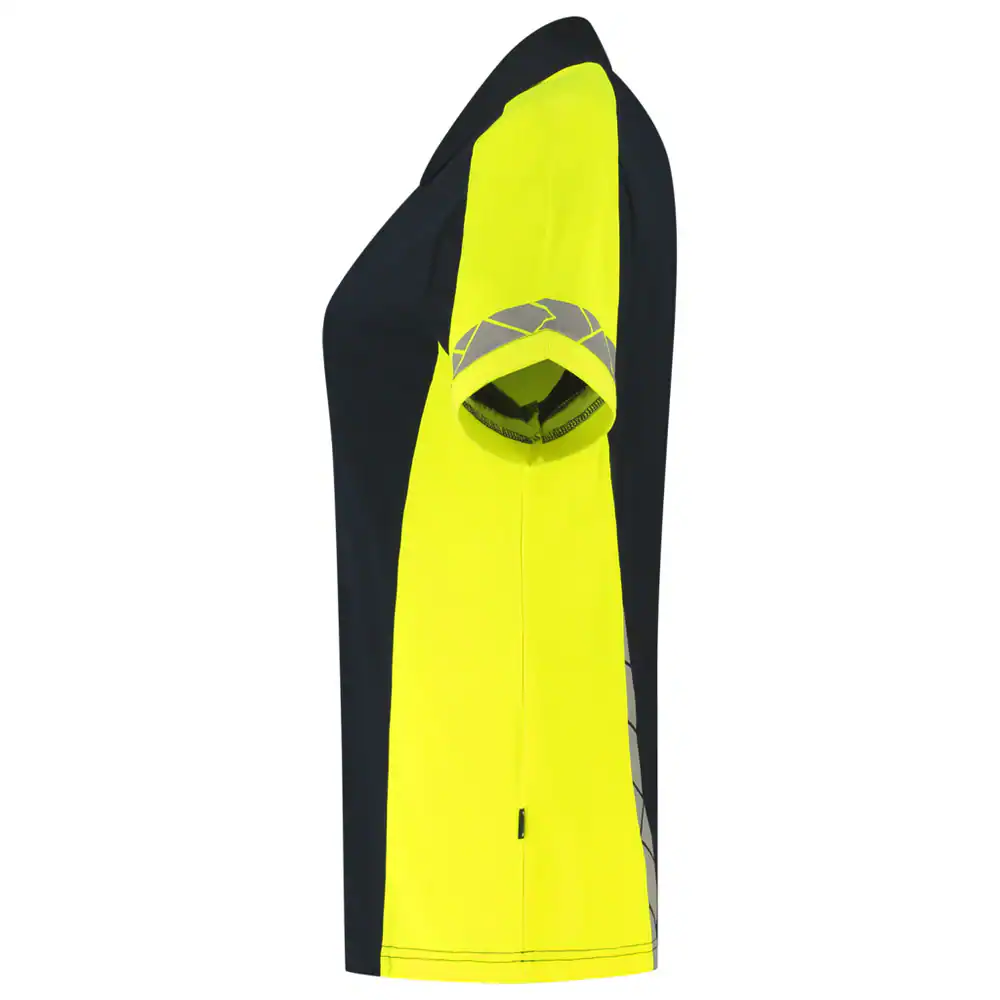 Poloshirt Reflective Redefined Dames Ink/Fluo-Geel