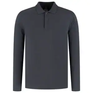 Poloshirt met Lange Mouw Redefined Antraciet