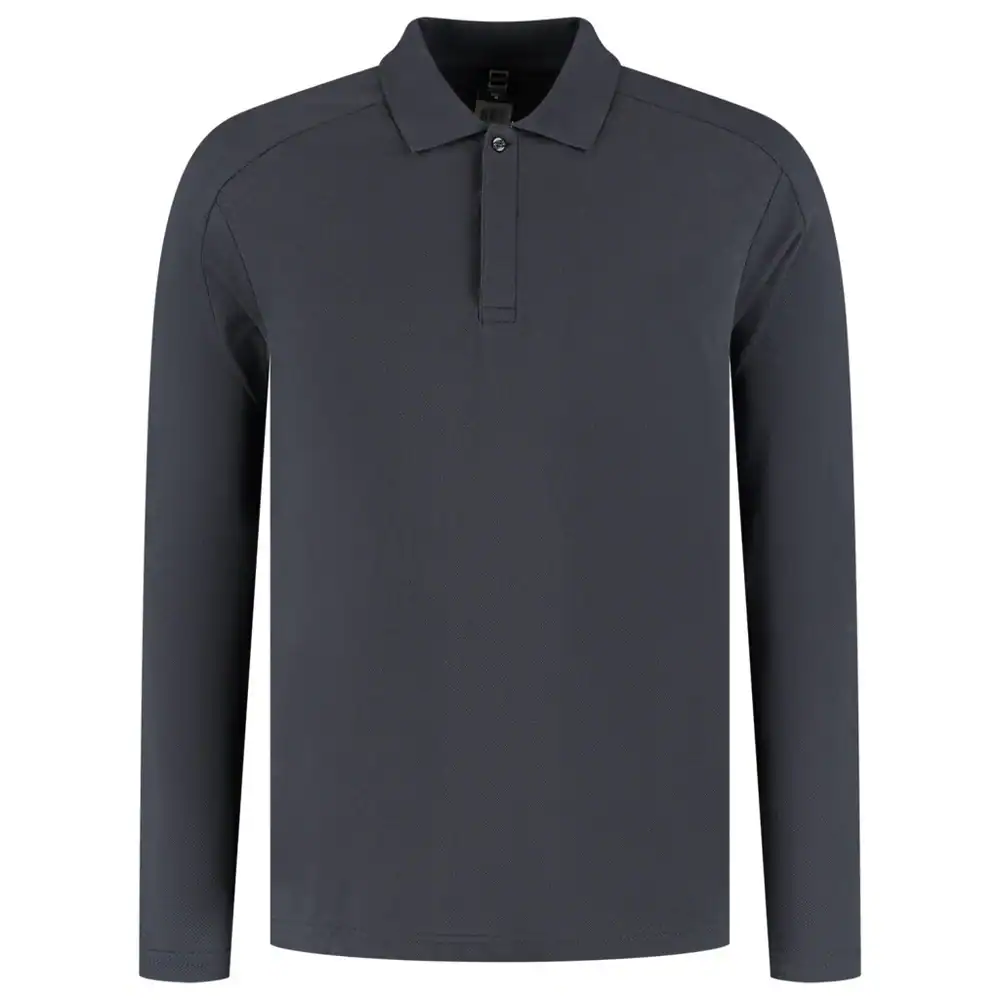 Poloshirt met Lange Mouw Redefined Antraciet