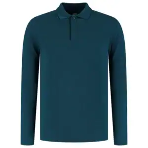Poloshirt met Lange Mouw Redefined Teal