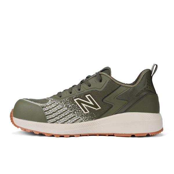 Speedware Lage Veiligheidsschoen S1PL SRC Olive/White