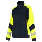 Sweatvest Reflective Dames Redefined Ink/Fluo-Geel