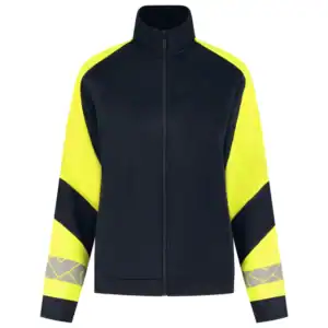 Sweatvest Reflective Dames Redefined Ink/Fluo-Geel