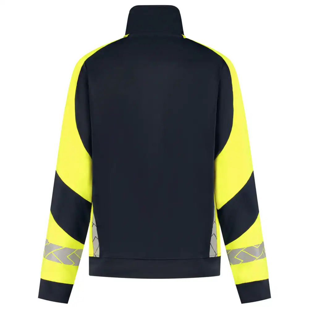 Sweatvest Reflective Dames Redefined Ink/Fluo-Geel