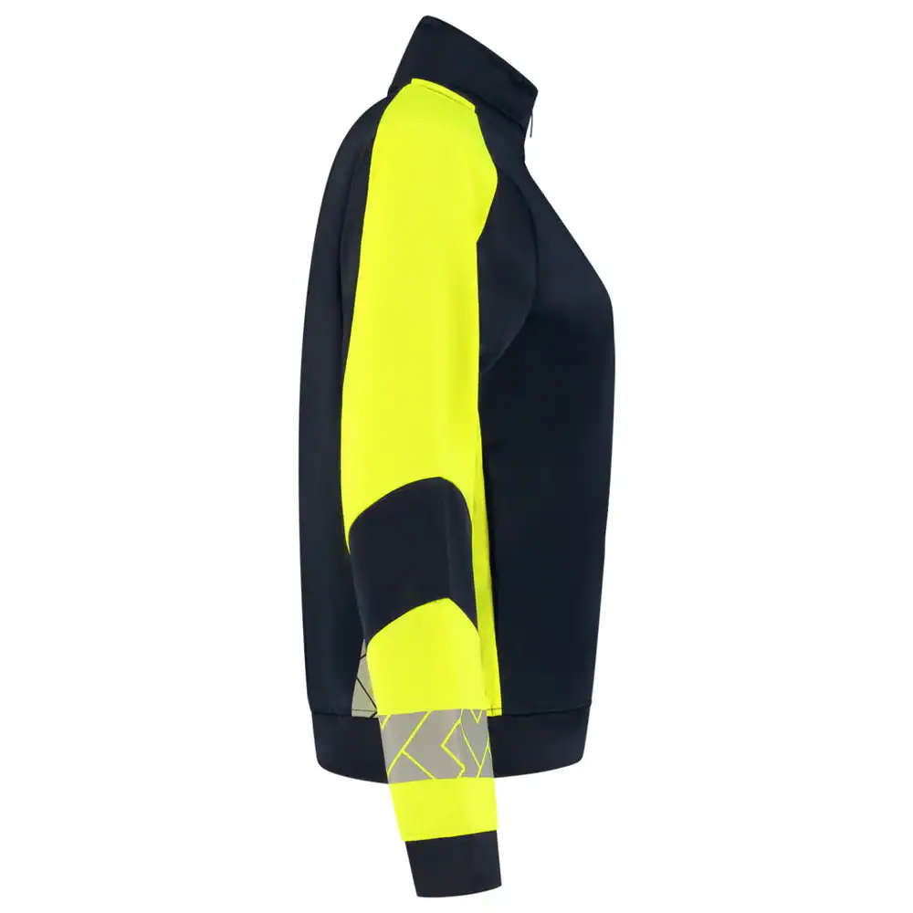 Sweatvest Reflective Dames Redefined Ink/Fluo-Geel