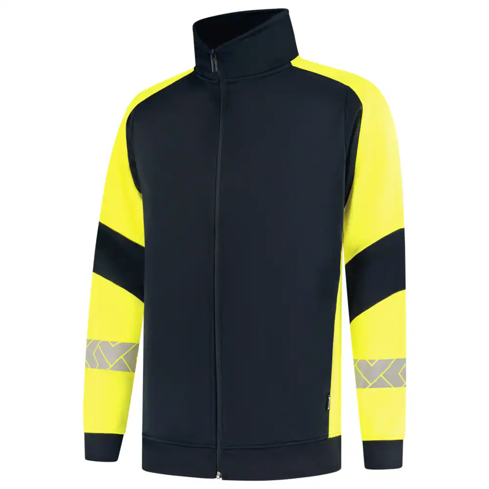 Sweatvest Reflective Redefined Ink/Fluo-Geel