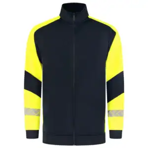 Sweatvest Reflective Redefined Ink/Fluo-Geel