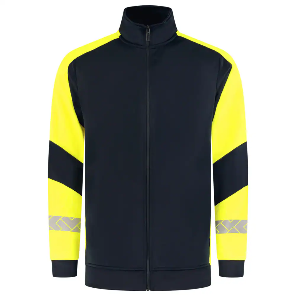 Sweatvest Reflective Redefined Ink/Fluo-Geel