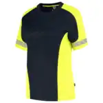 T-Shirt Reflective Dames Redefined Ink/Fluo-Geel