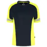 T-Shirt Reflective Dames Redefined Ink/Fluo-Geel