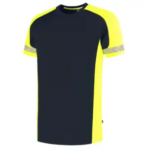 T-Shirt Reflective Redefined Ink/Fluo-Geel