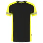T-Shirt Reflective Redefined Zwart/Fluo-Geel
